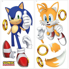Sonic The Hedgehog Sonic and Tails Wall Decals - panels