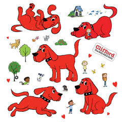 Clifford the Big Red Dog and His Friends Wall Decals by WallPops