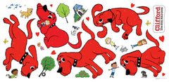 Clifford the Big Red Dog and His Friends Wall Decals - panels