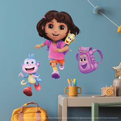 Dora Wall Decals in a room setting