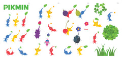 Nintendo Pikmin Characters Wall Decals by WallPops