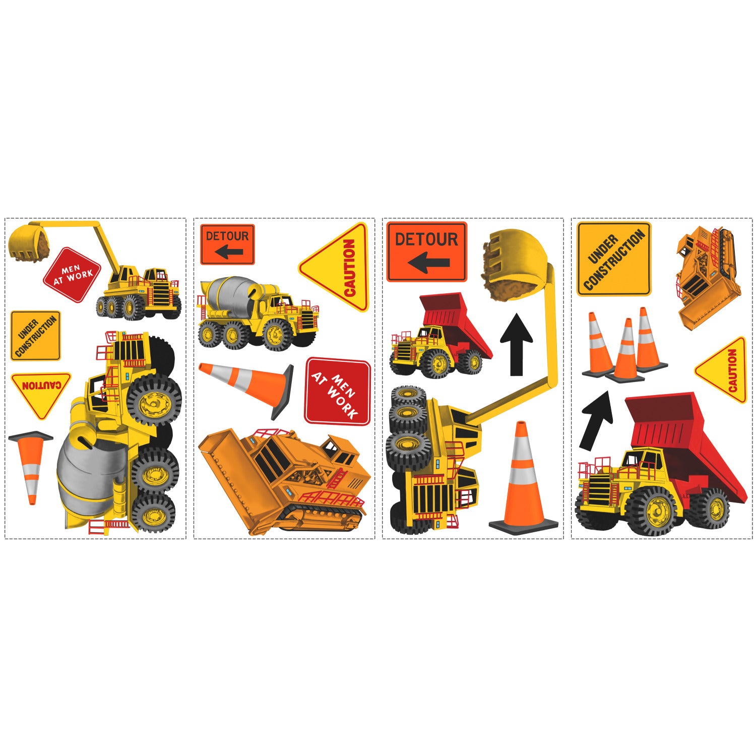 Under Construction Wall Decals by WallPops