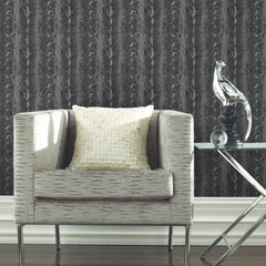 Snake Skin Peel and Stick Wallpaper in a room setting