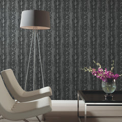Snake Skin Peel and Stick Wallpaper in a room setting