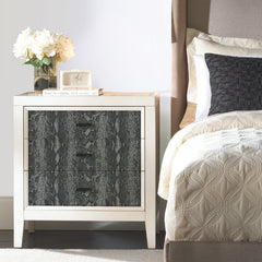 Snake Skin Peel and Stick Wallpaper in a room setting