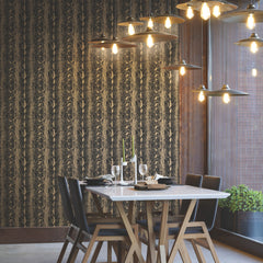 Snake Skin Peel and Stick Wallpaper in a room setting