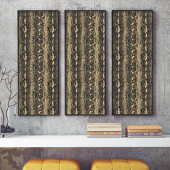 Snake Skin Peel and Stick Wallpaper in a room setting