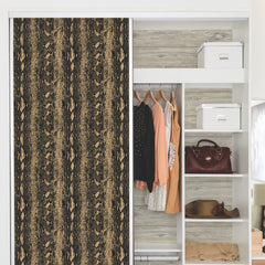 Snake Skin Peel and Stick Wallpaper in a room setting