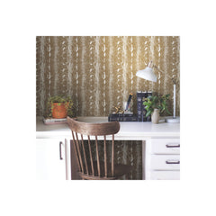 Snake Skin Peel and Stick Wallpaper in a room setting