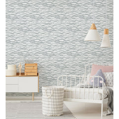 Singed Peel and Stick Wallpaper in a room setting