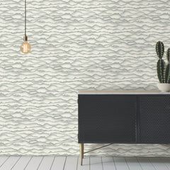 Singed Peel and Stick Wallpaper in a room setting