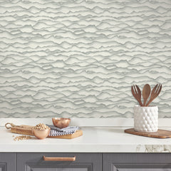 Singed Peel and Stick Wallpaper in a room setting