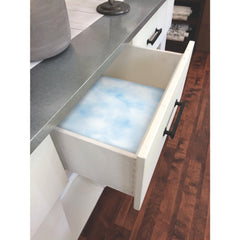 Cloud Peel and Stick Wallpaper in a room setting