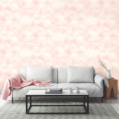 Cloud Peel and Stick Wallpaper in a room setting