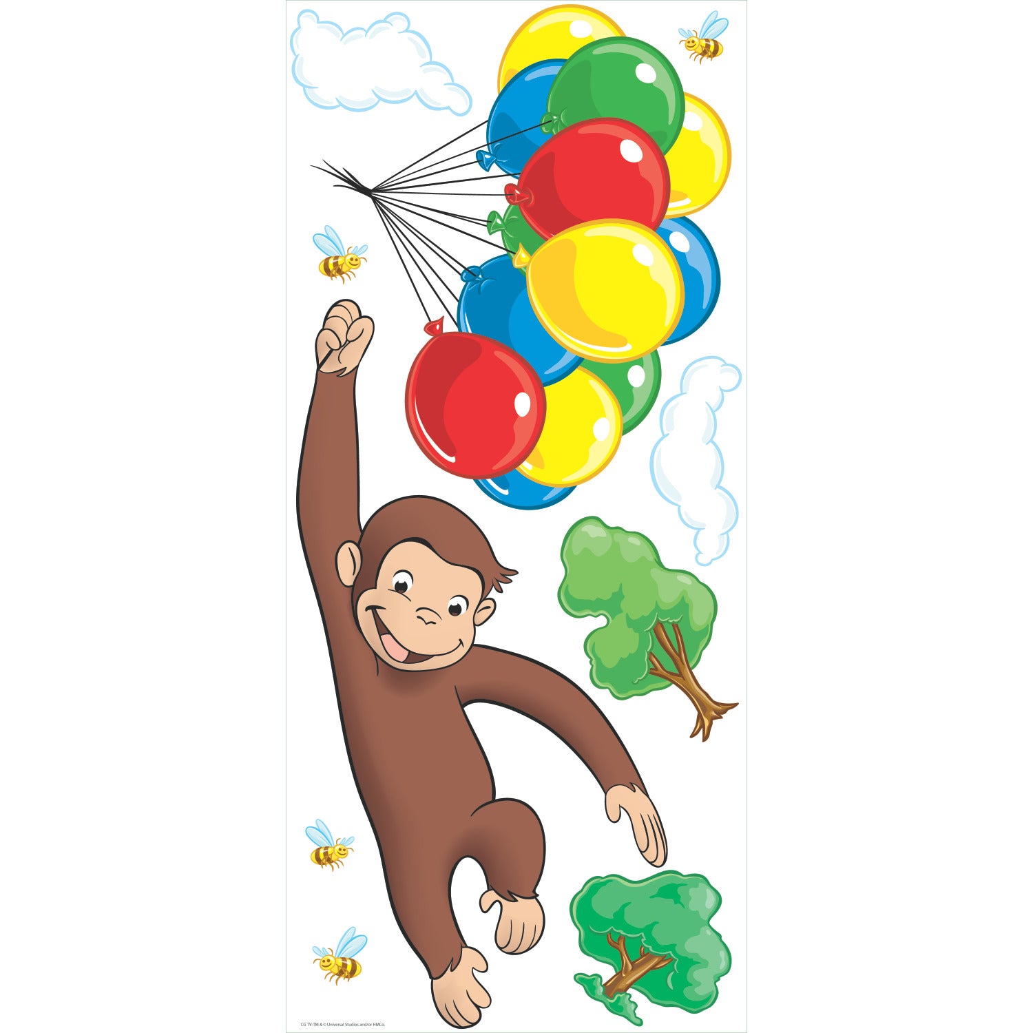 Curious George Wall Decals by WallPops