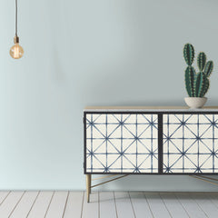 Modern Abstract Peel and Stick Wallpaper in a room setting