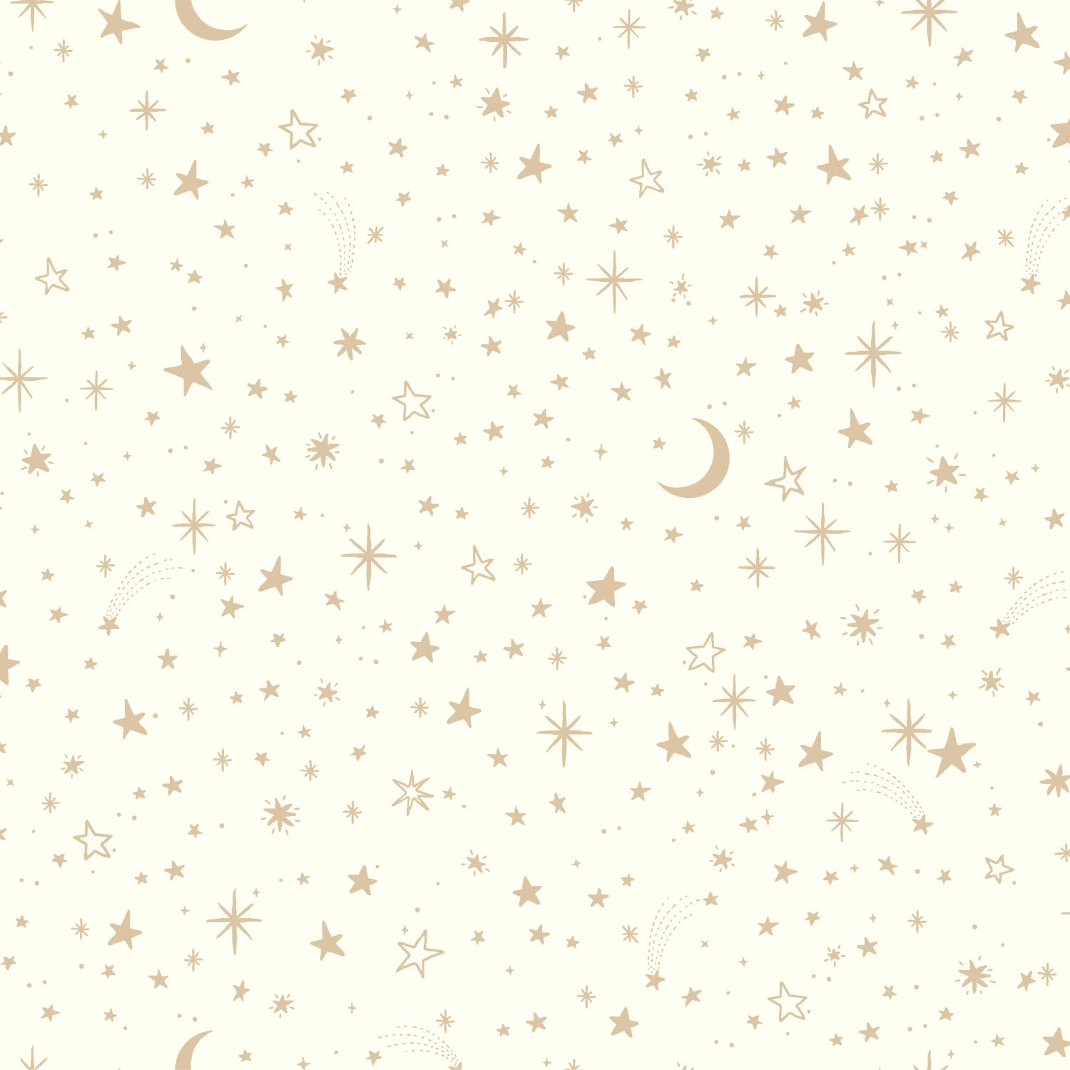 Twinkle Little Star Gold Peel and Stick Wallpaper by WallPops