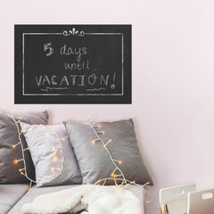 Chalkboard P&S Wallpaper in a room setting
