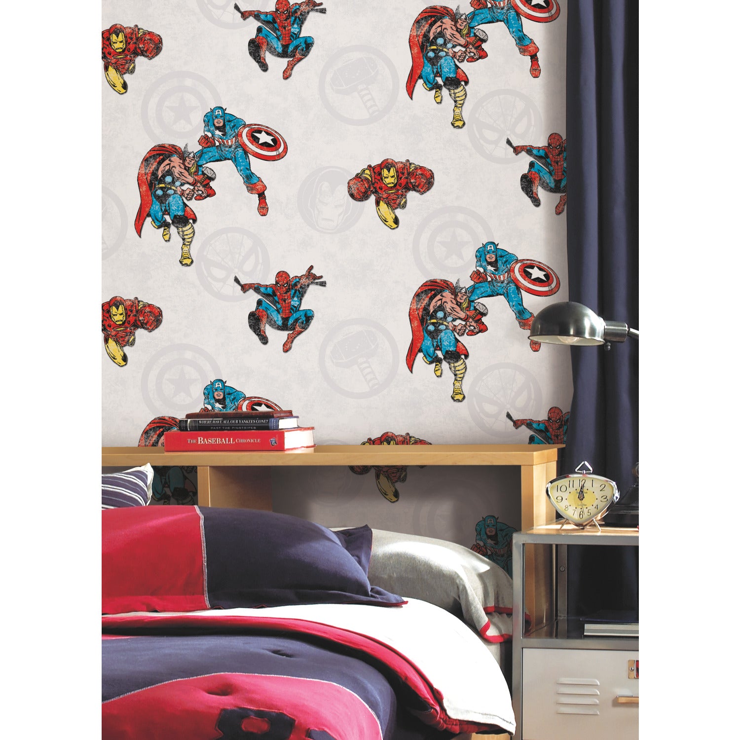 RMK11167RL wallpaper in a room setting