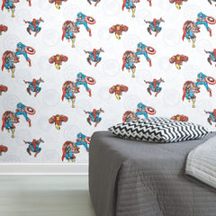 RMK11167RL wallpaper in a room setting