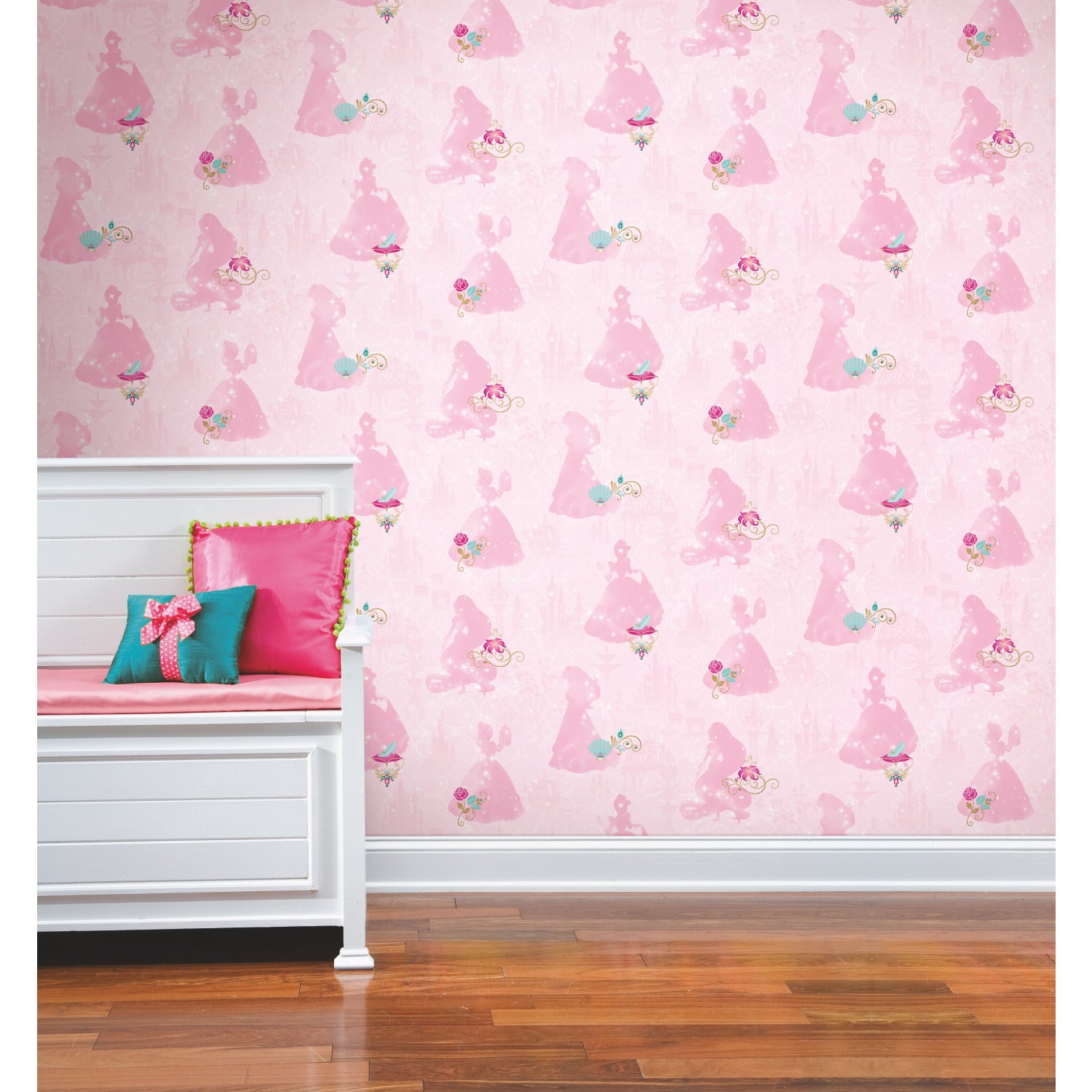 Disney2 Peel and Stick Wallpaper in a room setting