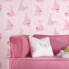 Disney2 Peel and Stick Wallpaper in a room setting