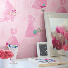 Disney2 Peel and Stick Wallpaper in a room setting