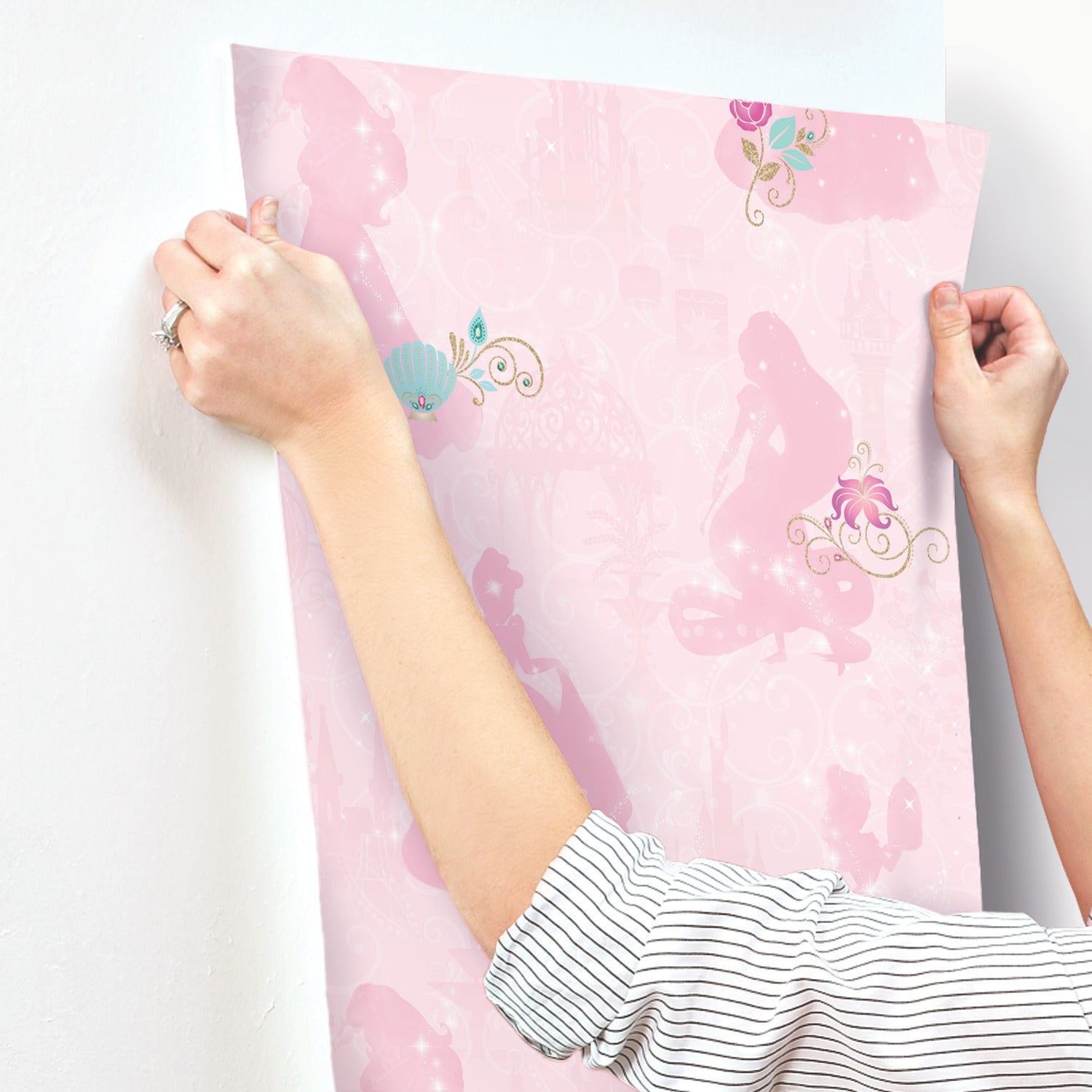 Disney2 Peel and Stick Wallpaper - how to stick