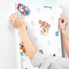 Paw Patrol Paw Patrol Peel and Stick Wallpaper - how to stick