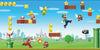 Nintendo Super Mario Scene Peel and Stick Wallpaper Border by WallPops