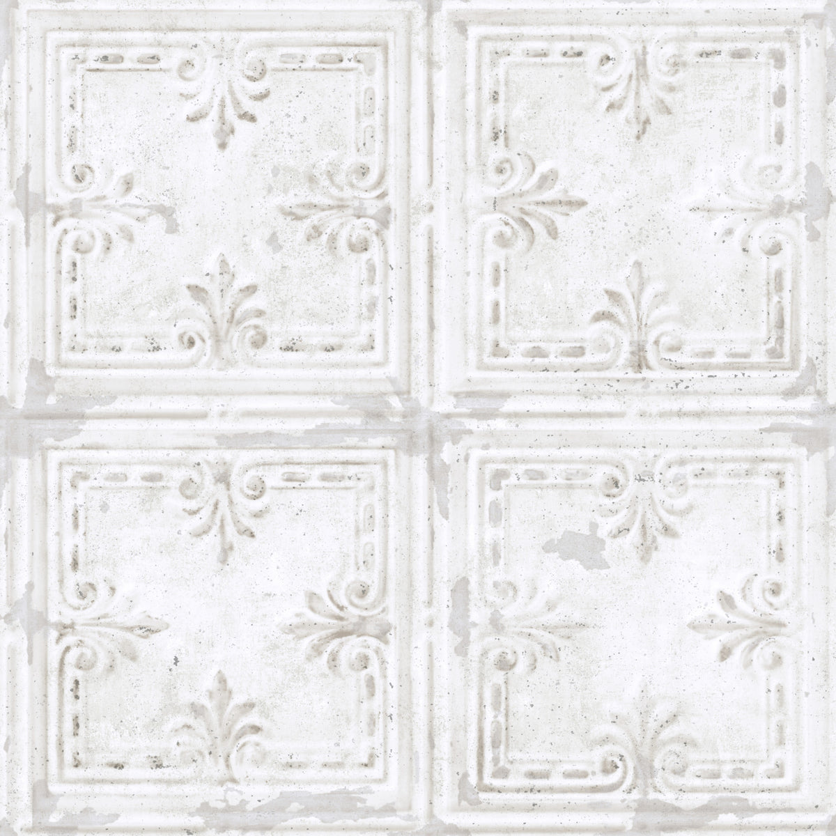 Tin Tile Peel and Stick Wallpaper by WallPops