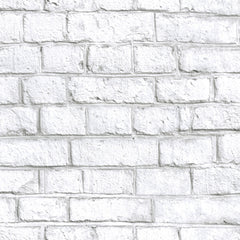 White Brick P&S Wallpaper by WallPops