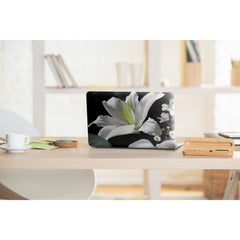 Photographic Floral Peel and Stick Mural in a room setting