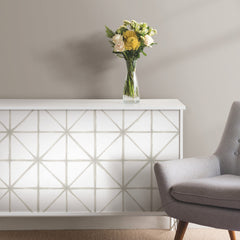 Modern Abstract Peel and Stick Wallpaper in a room setting