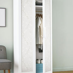 Cherry Blossom Peel and Stick Wallpaper in a room setting