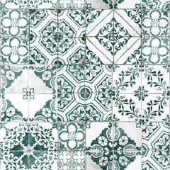Mediterranean Tile Peel and Stick Wallpaper by WallPops