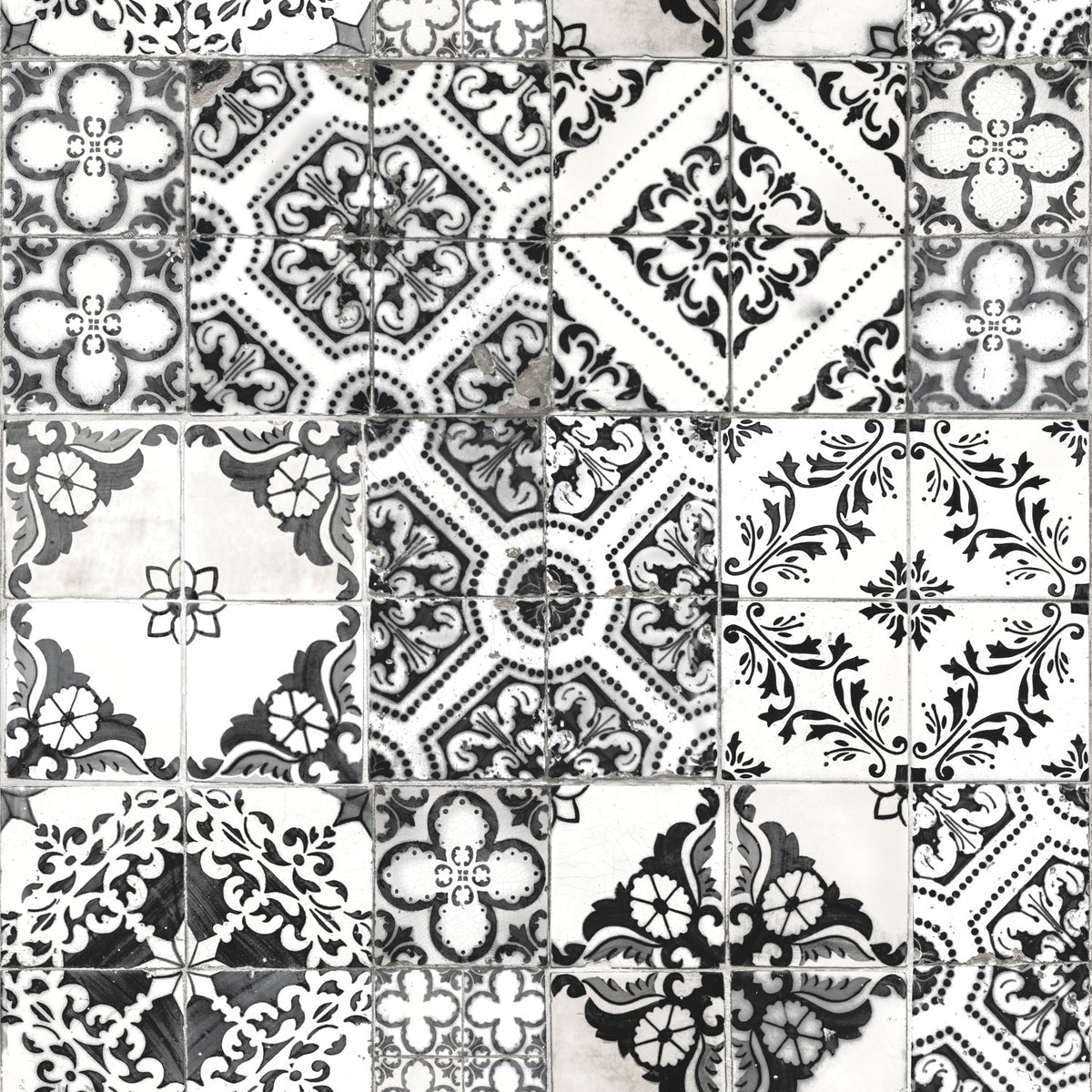 Mediterranean Tile Peel and Stick Wallpaper by WallPops
