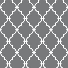 Modern Trellis Peel and Stick Wallpaper by WallPops