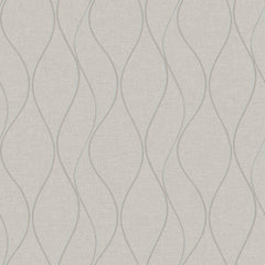 Wave Ogee Peel and Stick Wallpaper by WallPops