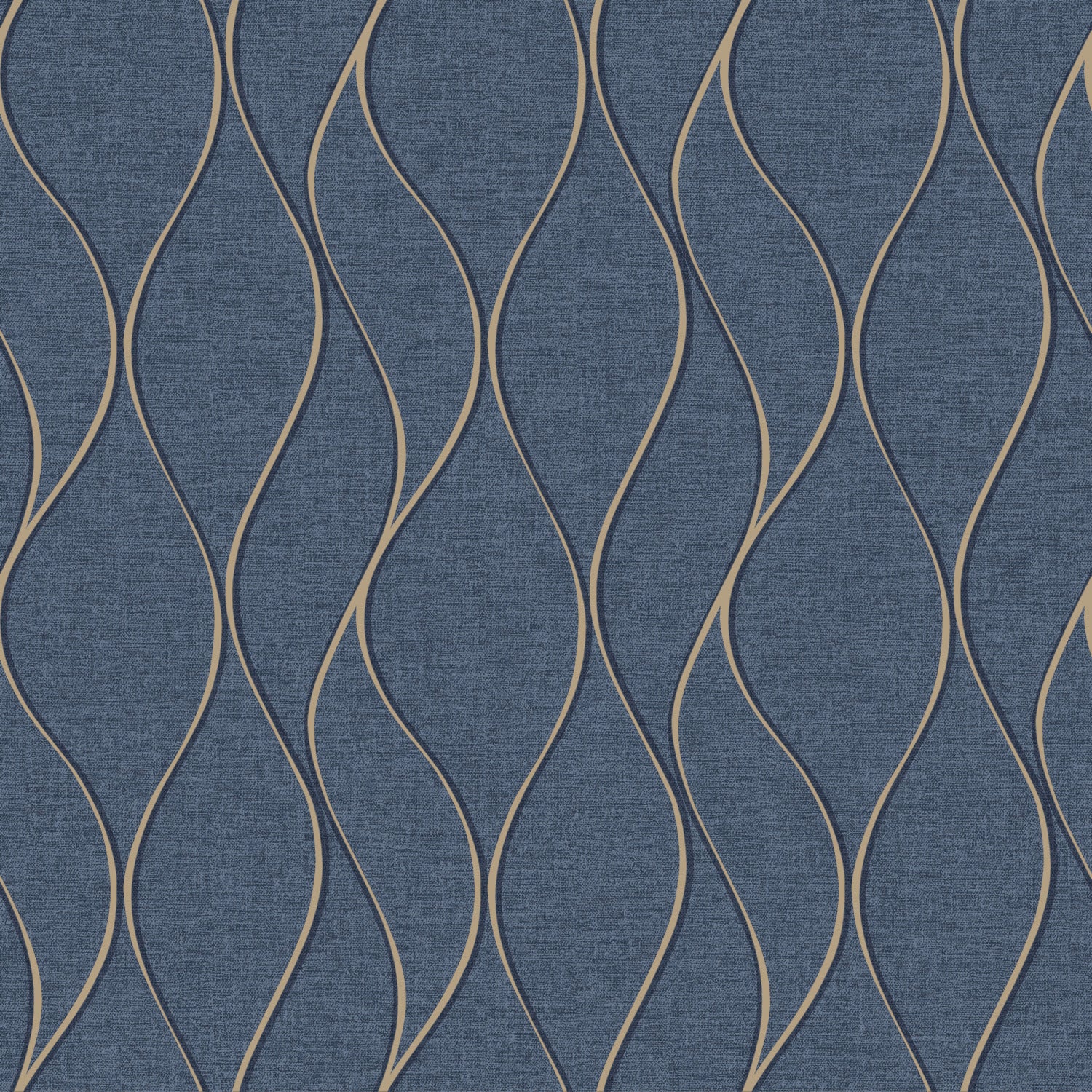 Wave Ogee P&S Wallpaper by WallPops
