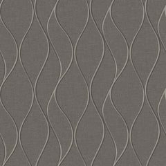 Wave Ogee Peel and Stick Wallpaper by WallPops