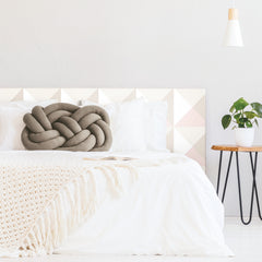 Origami Peel and Stick Wallpaper in a room setting
