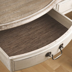 Faux Grasscloth Peel and Stick Wallpaper in a room setting