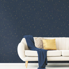 Upon A Star P&S Wallpaper in a room setting