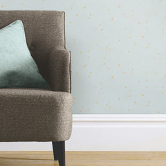 Upon A Star P&S Wallpaper in a room setting