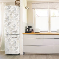 Perennial Blooms Peel and Stick Wallpaper in a room setting