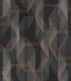 Debonair Geometric Peel and Stick Wallpaper by WallPops
