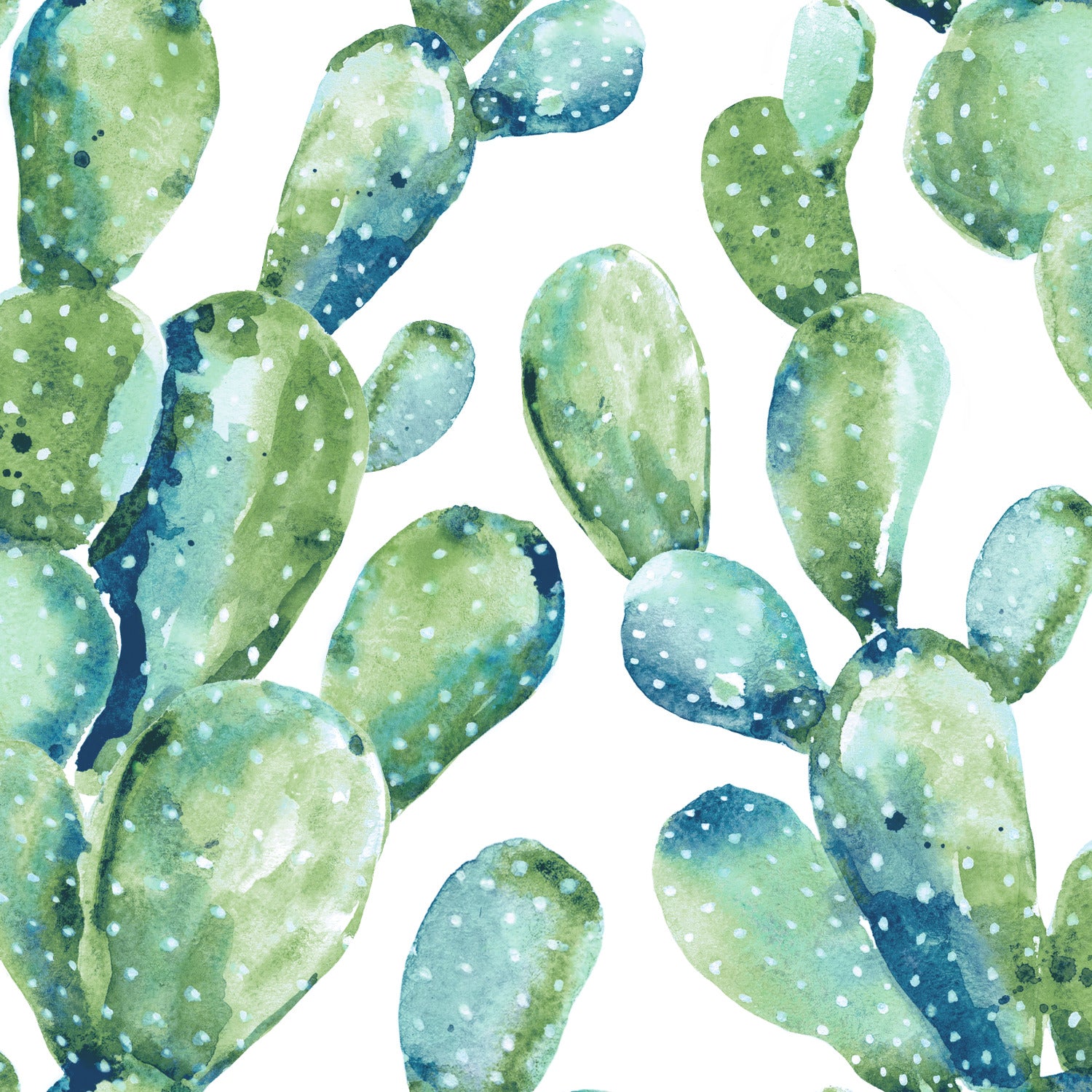 Prickly Pear Cactus Peel and Stick Wallpaper by WallPops
