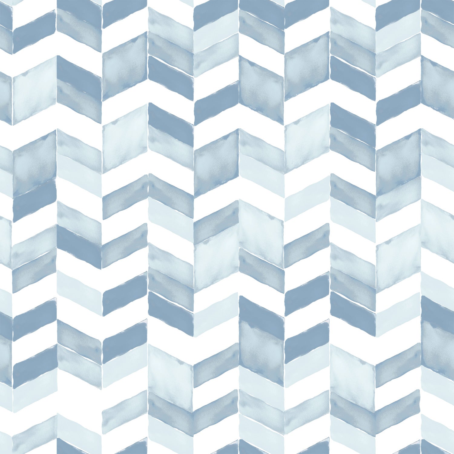 Paul Brent Watercolor Chevron Peel and Stick Wallpaper