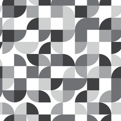 Mid-Century Geometric Peel and Stick Wallpaper by WallPops
